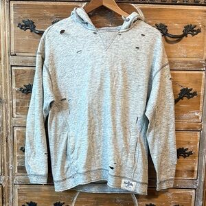 Hollister Light Gray Hoodie
